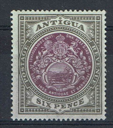 Image of Antigua SG 36w VLMM British Commonwealth Stamp